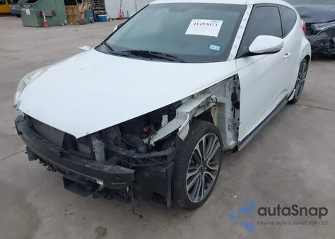 2016 Hyundai Veloster Turbo from USA, damaged, VIN KMHTC6AE4GU294163